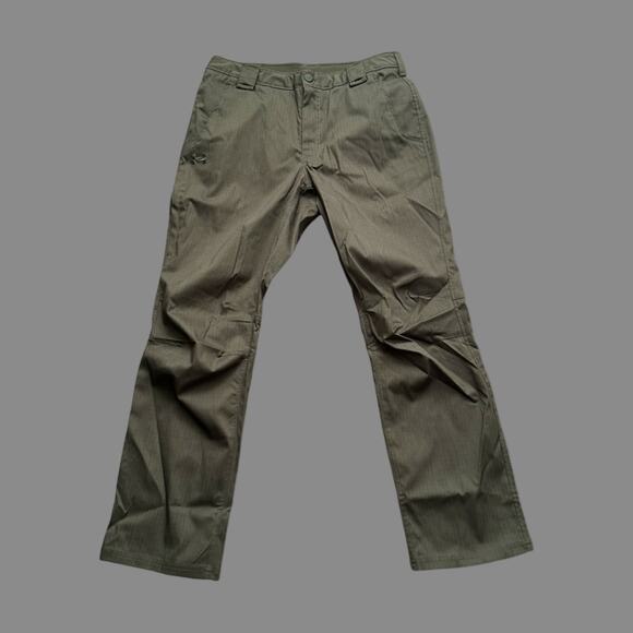 Under Armour Men's Tactical Elite Flat Front Pants Green 36x32 NWT 1379201-390 - Picture 1 of 11